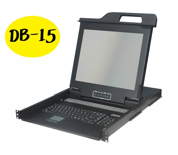 DB-15 combo + USB local console