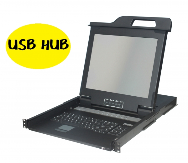 DB-15 combo + USB HUB + USB local console
